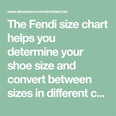 fendi btw small size|Fendi shoe size chart.